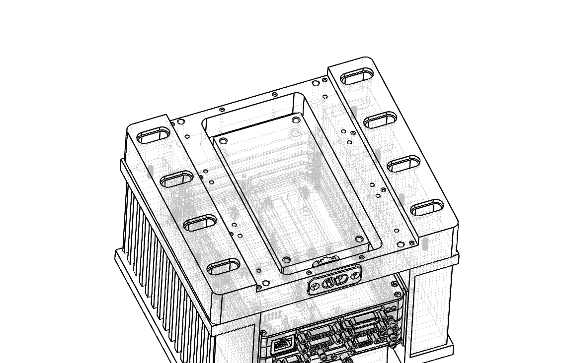 Thermoelectric Cooler CAD assembly